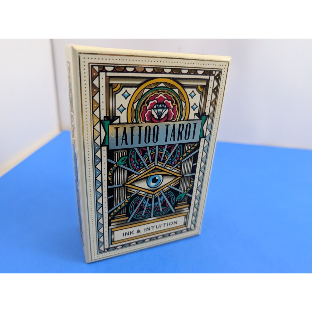 Tattoo Tarot Ink and Intuition Megamunden Card Deck New Cards 78-Card Deck